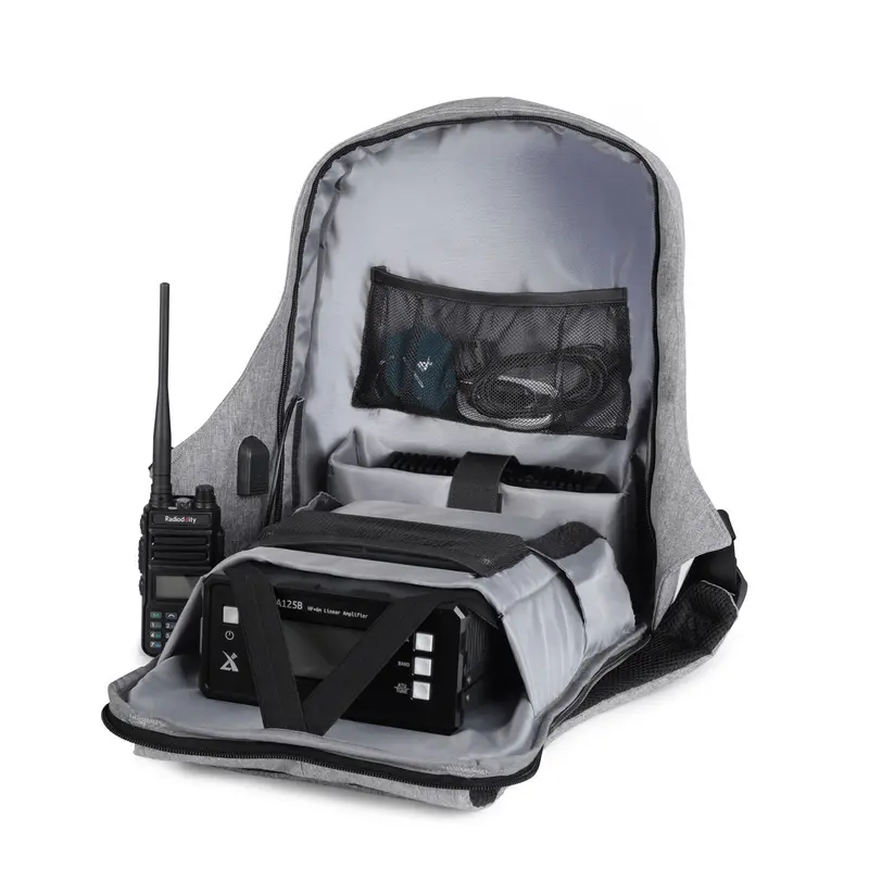 Raddy Multi-Functional Ham Radio Backpack — Waterproof Design For Xiegu, Icom, Yaesu & Laptop Gear 1