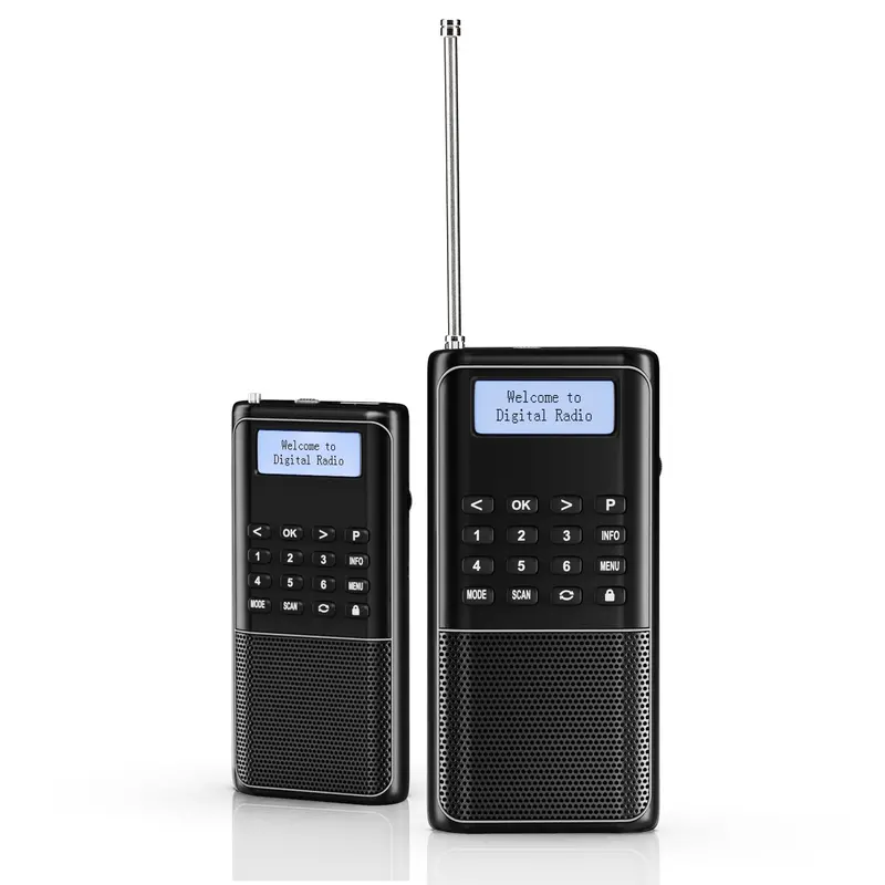Raddy Rd23 Portable Dab+ Radio With Bluetooth And Rechargeable Battery 1