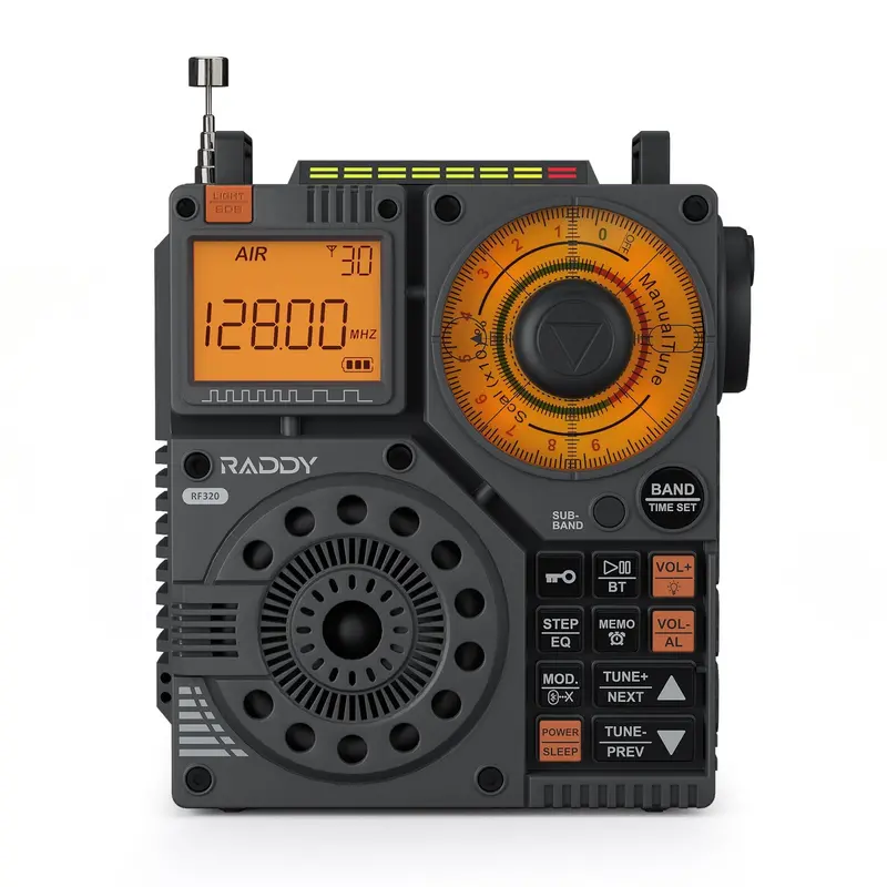 Raddy Rf320 Portable Shortwave Radio – Open-Box Unit With Full Functionality 1