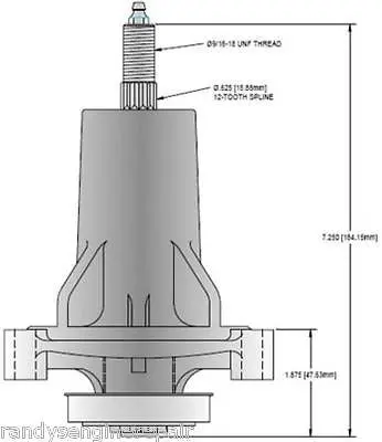 Replacement Spindle Assembly (285-585) For Ayp Rz5424 Zero-Turn Mowers 1