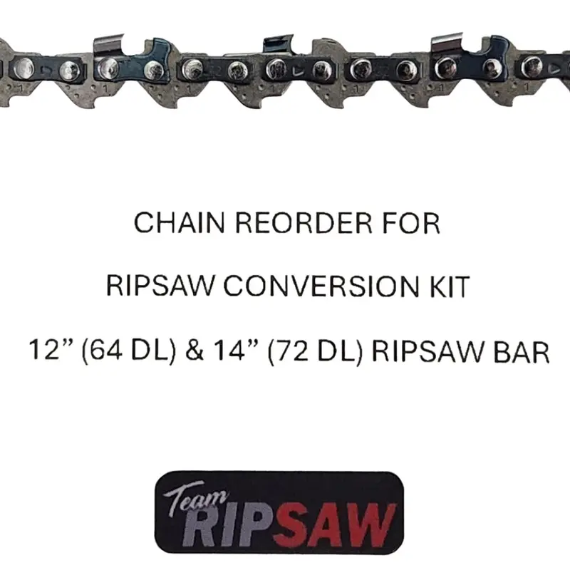 Ripsaw 2511 1/4" (3670) Conversion Chainsaw Chain – Two-Pack Reorder 1