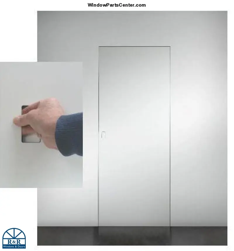 Rocyork No-Ha 2.0 Mini Invisible Handle – Low-Profile Interior Swinging Door Solution 1