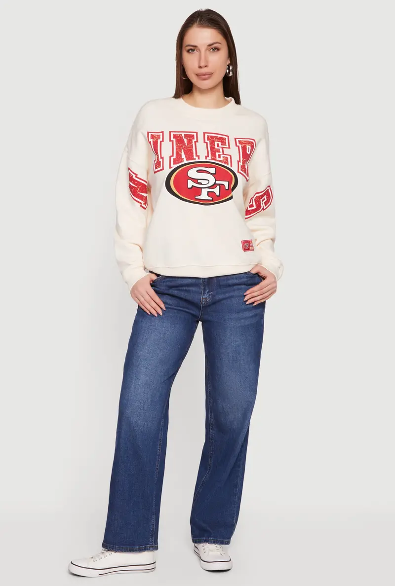 San Francisco 49Ers Nfl Classic Crewneck Sweatshirt 1