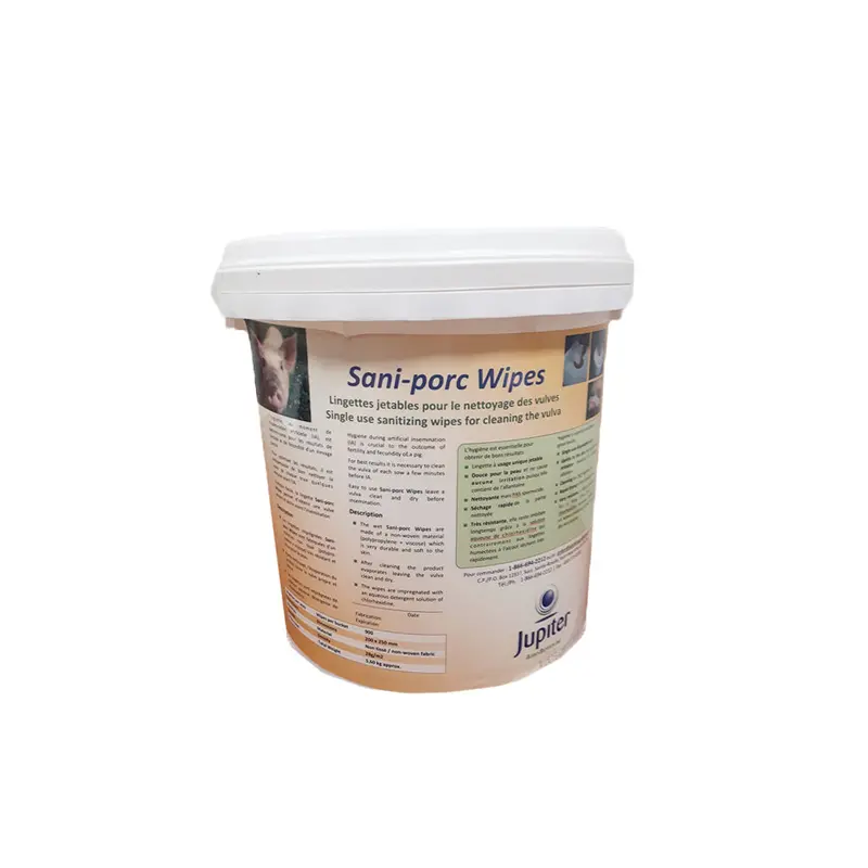 Sani-Porc Sanitizing Wipes – 900 Count Per Dispenser Box 1