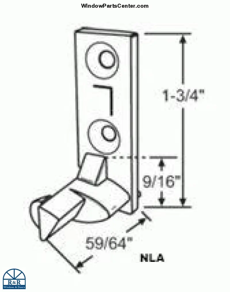Sash Pivot Pin Set – Compatible With Weather Shield Visions 2000 Windows 1
