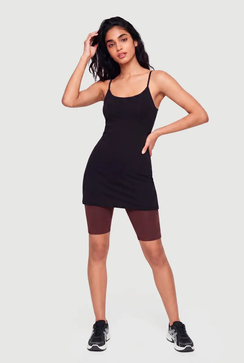 Scoop Neck Camisole Featuring Shelf Bra Support 1