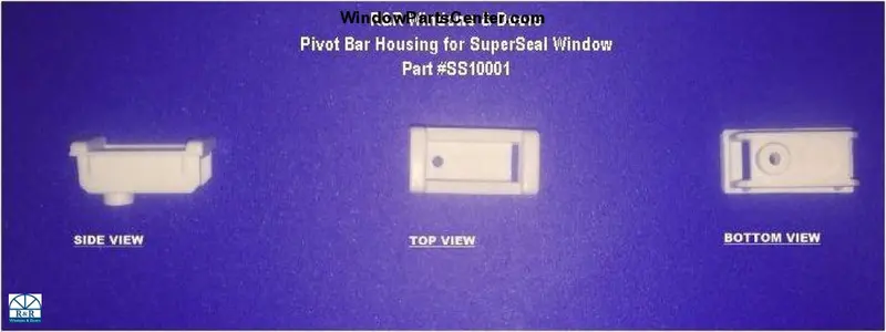 Ss10001 Pivot Bar Housing For Double-Hung Window Operators 1
