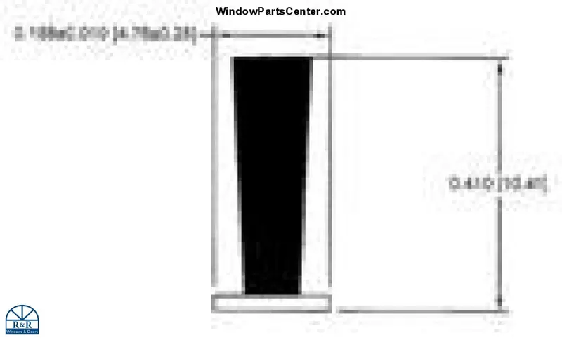Ss979 Weatherstrip Kit For Superseal Designer Single-Hung Windows 1