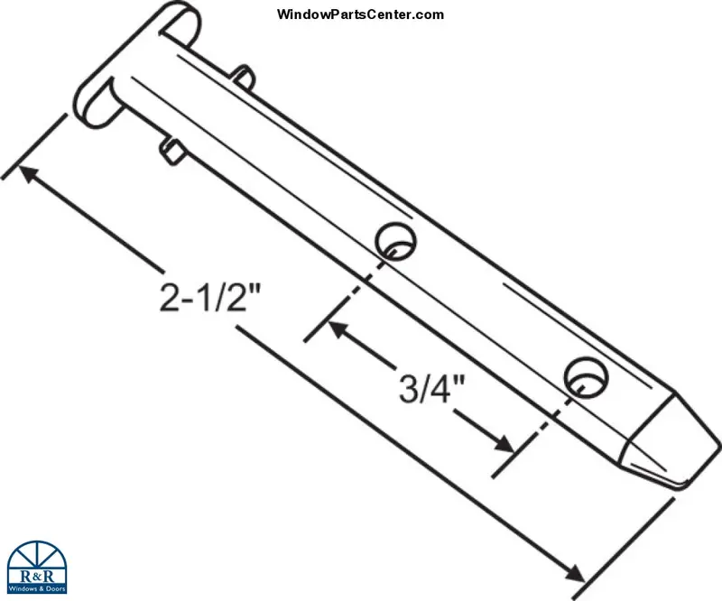 Universal Pivot Bar For Double-Hung And Single-Hung Windows 1