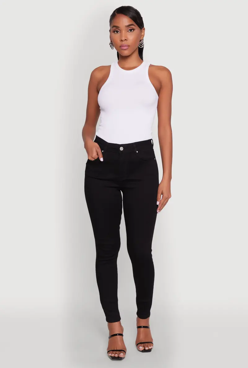 Wax Classic Fit Skinny Jeans 1