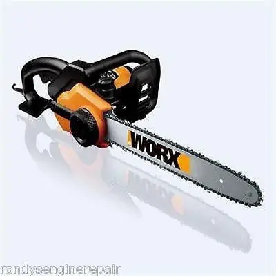 Worx Wg303 Corded Electric Chainsaw – 16" Bar, 3.5 Hp, 14.5-Amp Motor 1