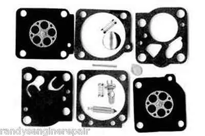 Zama Mcculloch Pm-Series Carburetor Repair Kit – Compatible With Pm-310, Pm-320, Pm-330, And Pm-510 Chainsaws 1