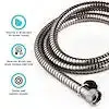 60-Foot Stainless Steel Rv Shower Hose With Satin Nickel Finish 1