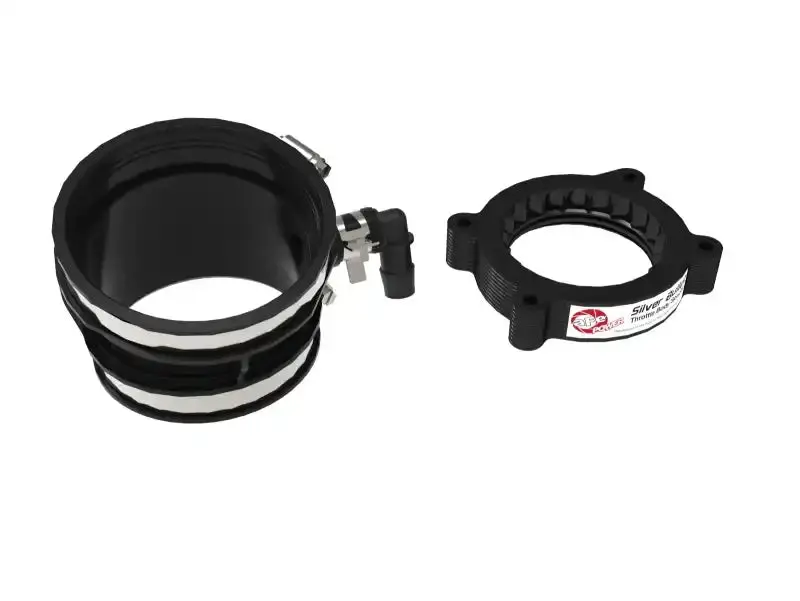Afe Power 46-34023B Throttle Body Spacer For 2020+ Chevrolet Corvette C8 – Silver Bullet Aluminum, Black Anodized 1