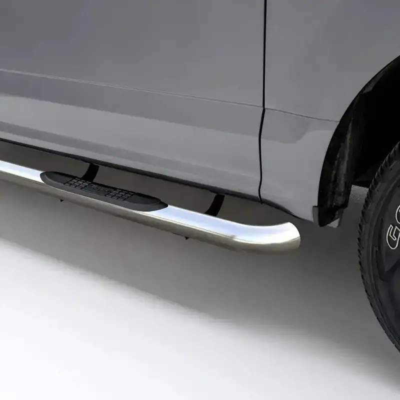 Aries Stainless Steel 3-Inch Round Nerf Bars – Heavy-Duty Side Steps (Model 2082058) 1