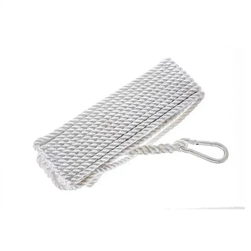 Attwood Mari 11707-7 White Anchor Line – 3/8-Inch Diameter, 50-Foot Length 1