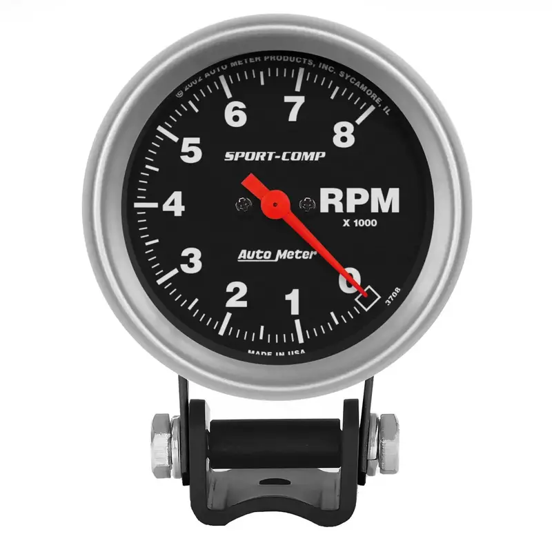 Autometer Traditional Gauge Lighting – Perimeter-Illuminated Incandescent Backlighting (Model 3708) 1