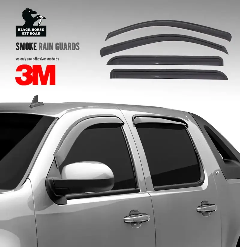 Black Horse Off-Road Smoke Acrylic Tape-On Accent Strip (Model 140300) 1