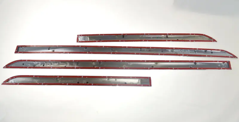 Black Horse Off Road Suba-P-Trim-9A Interior Door Pillar Post Trim Set 1
