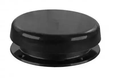 Black Mushroom-Style Roof Vent For Plumbing Systems 1