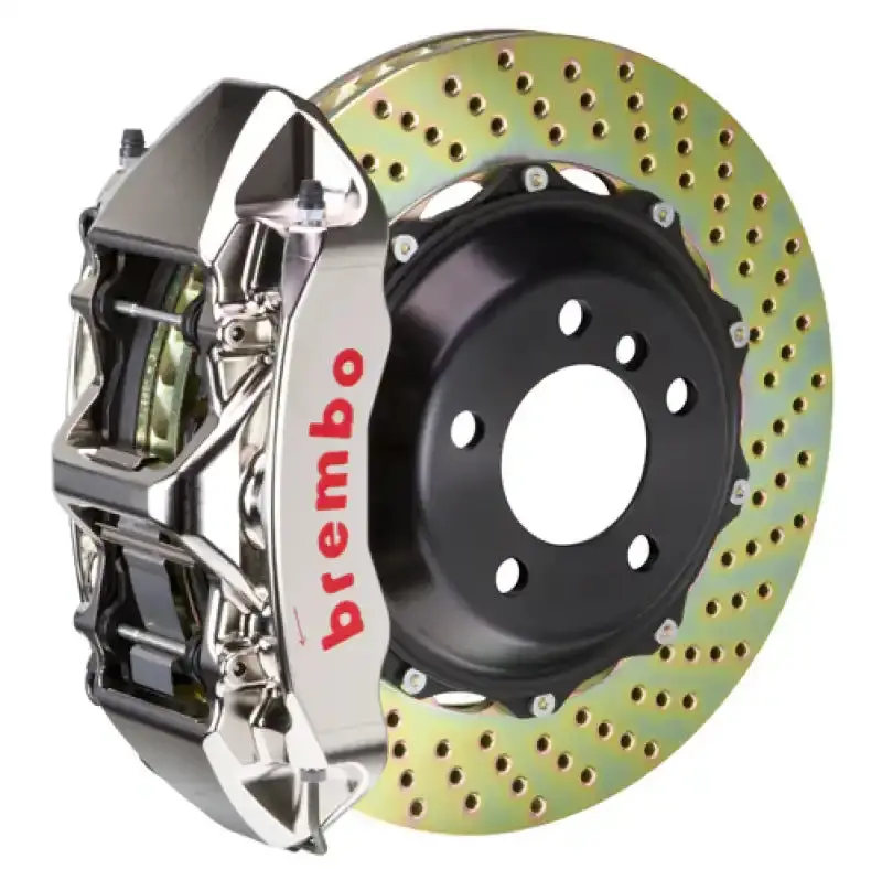 Brembo Gtr Big Brake Kit For 2005–2011 Slk55 Amg (R171) – Front 6-Piston Calipers, 380X32Mm Drilled Rotors 1