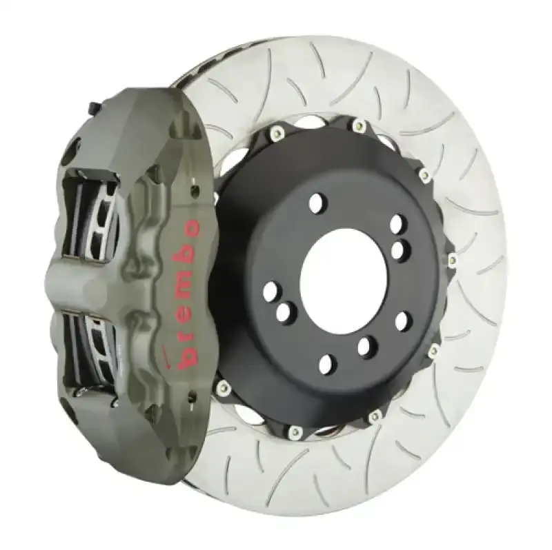 Brembo Pista Front Race Brake Kit For 2013–2018 Bmw 320I M Sport – 355X35Mm Two-Piece Rotors, 4-Piston Calipers 1