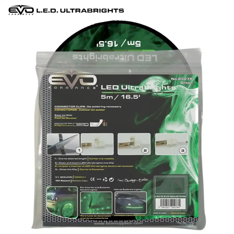 Cipa Evo Formance Green Led Light Strip – 5-Meter Waterproof Ultrabright Flexible Tape 1