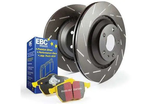 Ebc S9Kf1698 Slotted Brake Rotors – Noise-Reducing Narrow Slot Design 1