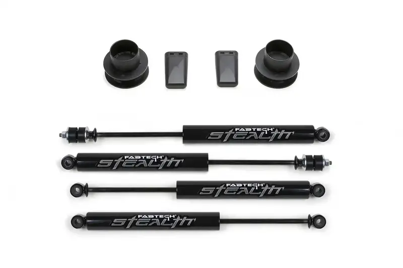 Fabtech 2.5" Coil Spring Lift Kit – Stealth Shocks Included, Fits 2013–2018 Ram 3500 4Wd With Factory Radius Arms (K3056M) 1