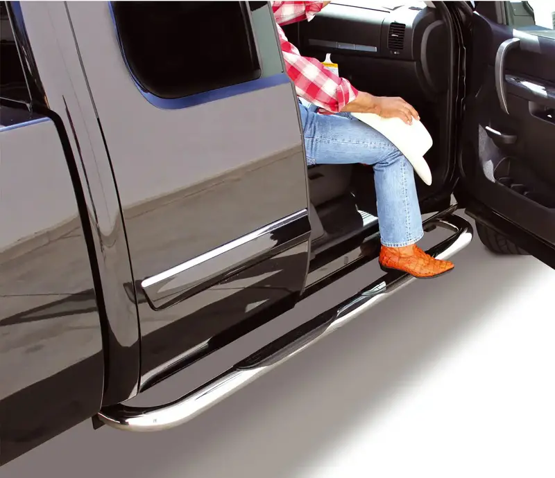 Go Rhino 4133Ps 4000 Series Side Steps With Brackets – Super Cab Fitment 1