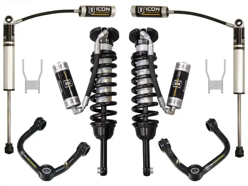 Icon Vehicle Dynamics Stage 4 Suspension System – 0–3" Lift For 2012–2015 Toyota Hilux, Includes Tubular Upper Control Arms 1