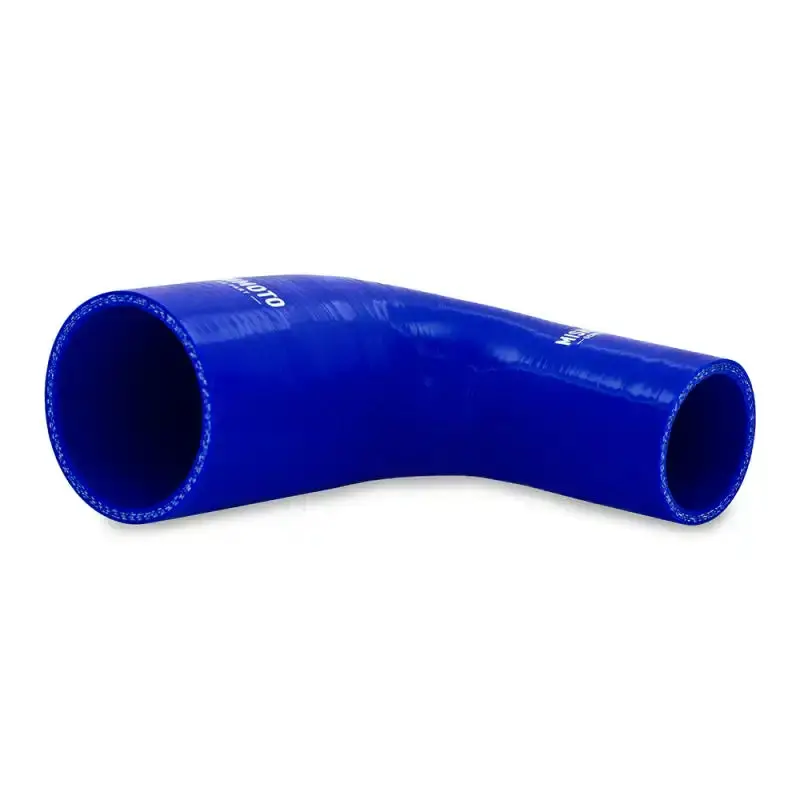 Mishimoto Blue 90-Degree Silicone Reducer Coupler: 2-Inch To 3-Inch 1