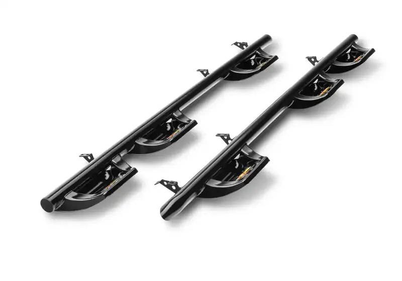 N-Fab Ndc07105Cc-6 N-Durastep Wheel-To-Bed Access Nerf Steps – Satin Black Finish 1