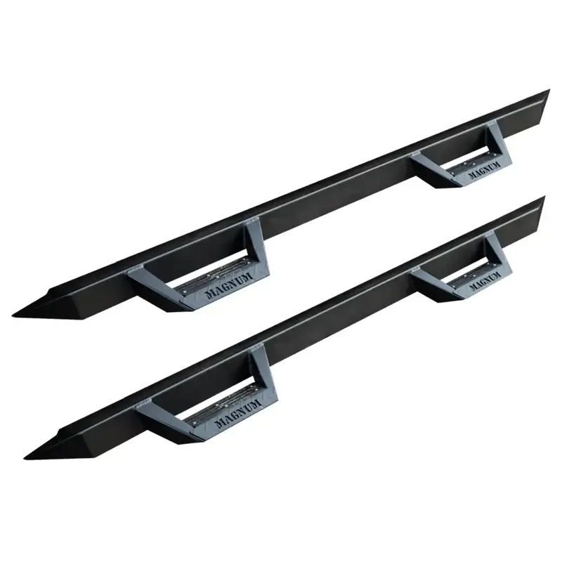Raptor Series Rts72Fd Magnum Rt Drop Steps – Textured Black Alloy Steel, Fits 1999–2016 Ford Super Duty F-250/F-350 Supercab 1
