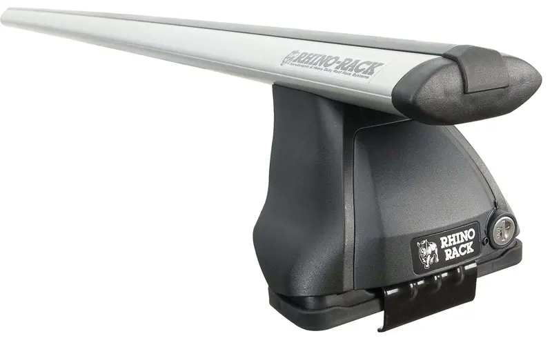 Rhino-Rack Ja3514 Vortex 2500 Roof Rack – Silver Dual-Bar System With Aerodynamic Design 1