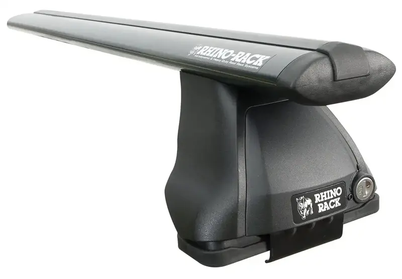 Rhino-Rack Ja3722 Vortex 2500 Black Roof Rack With Two Crossbars 1