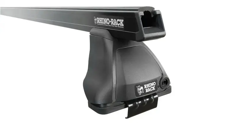 Rhino-Rack Ja5624 Heavy-Duty Roof Rack – 2-Bar Black System, 2500 Series, Fits Most Vehicles 1