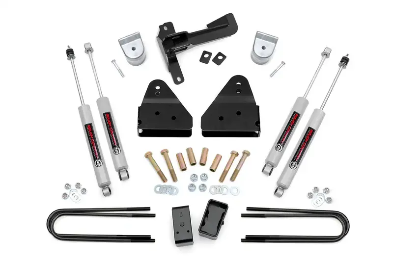Rough Country 509.20 3-Inch Suspension Lift Kit – Includes Performance Shocks For Off-Road Capability 1