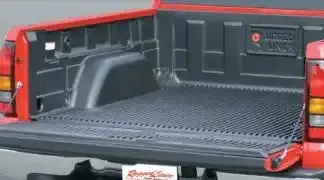 Rugged Liner Jg5A20 Drop-In Bed Liner With Under-Rail Protection – Black Hdpe 1