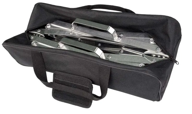 Super Grip Xl Wheel Chock Set – Heavy-Duty 2-Pack With Integrated Carrying Handle 1