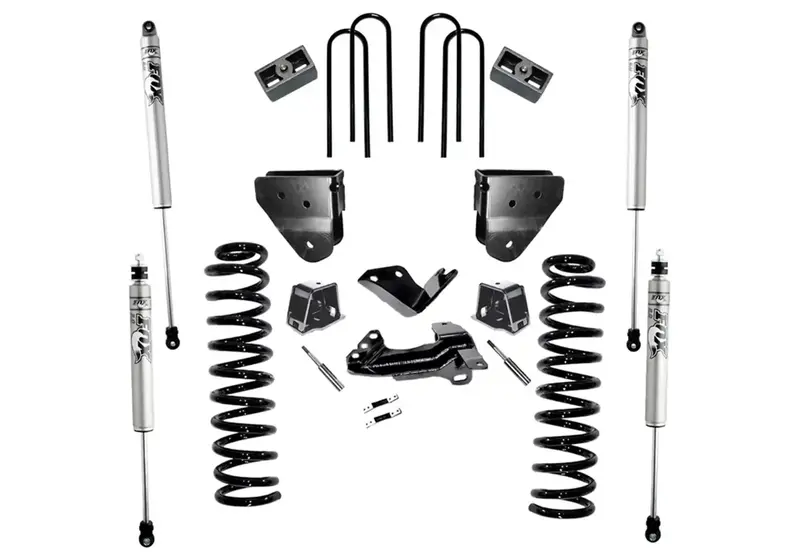 Superlift 4-Inch Lift Kit With Fox Shocks – Designed For 2005–2007 Ford F-250/F-350 4Wd Diesel Trucks (No 4-Link Or Radius Arm Required) 1