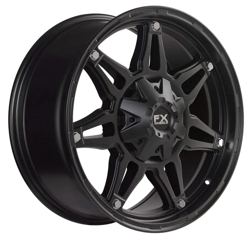 Trailfx 314096101 Cast Aluminum Wheel – 20X9 Inches, 6X135/6X139.7Mm Bolt Pattern, 0Mm Offset, 60° Conical Seat 1