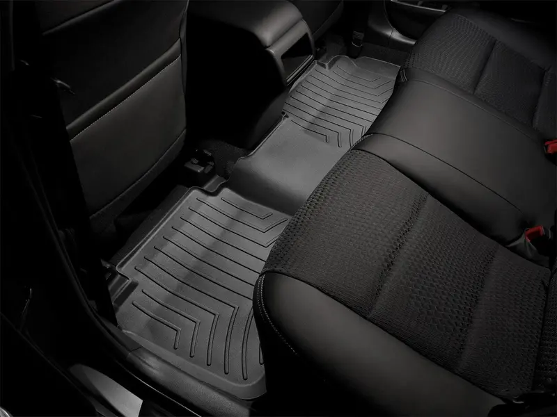 Weathertech Digitalfit Floor Liners – Black, Second-Row Custom Fit 1